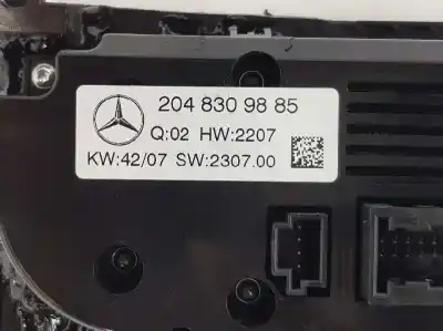 Автозапчасти б/у климат-контроль за clase c clase c familiar 2.1 cdi ссылки oem iam 2048309885  2048309885