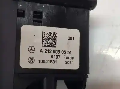 Peça sobressalente para automóvel em segunda mão comutador de luzes por clase c clase c familiar 2.1 cdi referências oem iam a2129050551  2129050551
