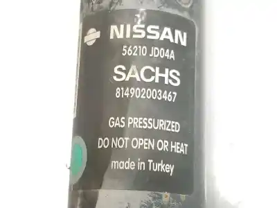 Peça sobressalente para automóvel em segunda mão amortecedor traseiro esquerdo por nissan qashqai / qashqai +2 i (j10, nj10, jj10e) 1.5 dci referências oem iam 56210jd04a  e6210jd03a