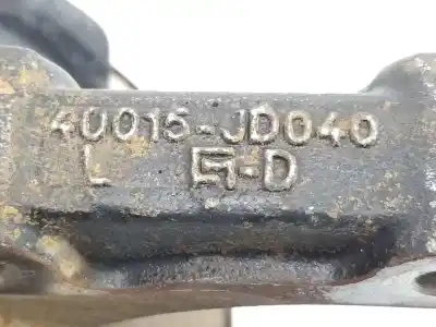 Second-hand car spare part front left knuckle for nissan qashqai / qashqai +2 i (j10, nj10, jj10e) 1.5 dci oem iam references 40015jd000  40015jd000