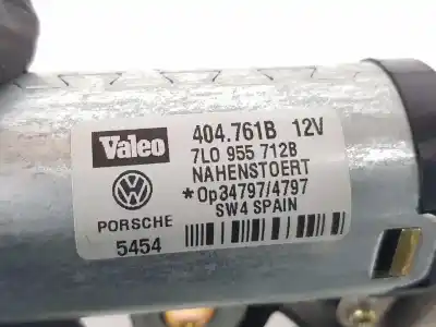 Автозапчастина б/у двигатель заднього склоочисника для porsche cayenne (9pa) s 4.5 посилання на oem iam 95562808004  7l0955712b