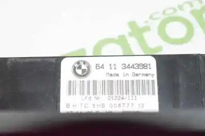 Peça sobressalente para automóvel em segunda mão comando de sofagem (chauffage / ar condicionado) por bmw x3 (e83) 2.0 16v diesel cat referências oem iam 64113443981  64113443981