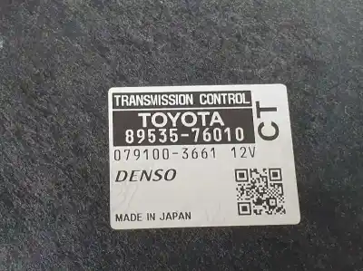 Second-hand car spare part automatic gearbox control unit for lexus ct (zwa10_) 200h (zwa10_) oem iam references 8953576010