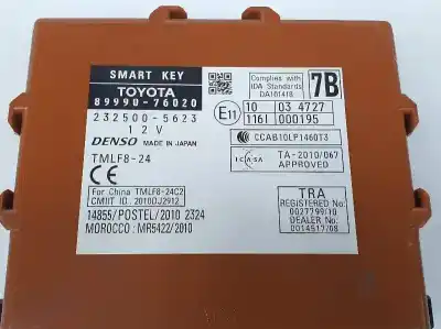 Автозапчастина б/у електронний модуль для lexus ct (zwa10_) 200h (zwa10_) посилання на oem iam 8999076020  8999076020