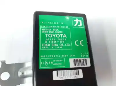 Second-hand car spare part electronic module for lexus ct (zwa10_) 200h (zwa10_) oem iam references 8974076070  8974076070
