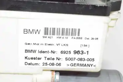 Second-hand car spare part driver left window regulator for bmw x3 (e83) 2.0 16v diesel cat oem iam references 51333448249  51333448249