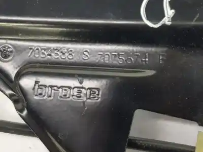 Second-hand car spare part rear right window regulator for bmw 5 (e60) 530 d oem iam references 51357184746