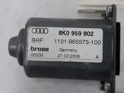 Автозапчасти б/у мотор стекла переднего правого за audi a4 b8 (8k2) 2.0 tdi ссылки oem iam 8t0959802  8t0959802a