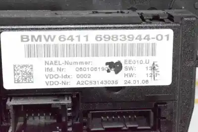 Peça sobressalente para automóvel em segunda mão comando de sofagem (chauffage / ar condicionado) por bmw 3 touring (e91) 320 i referências oem iam 64116983944  64119199259
