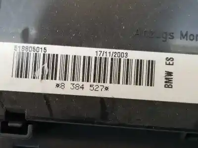 Second-hand car spare part fuse box unit for bmw x5 (e53) 3.0 d oem iam references 61138384527  61138384527