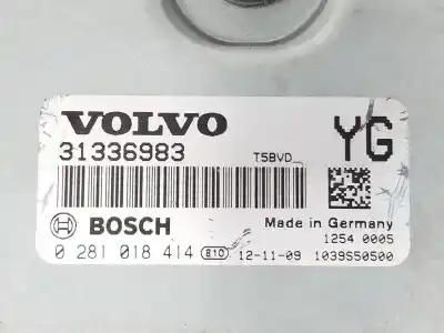 Автозапчастина б/у ебу контролер двигуна для volvo v40 cross country 2.0 d посилання на oem iam 31336983  31336983