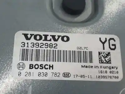 Second-hand car spare part ecu engine control for volvo xc60 2.4 d oem iam references 31392982  0281030782