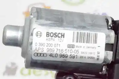 Gebrauchtes Autoersatzteil elektrischer dachmotor zum audi q7 (4l) 3.0 v6 24v tdi oem-iam-referenzen 4l0959591  4l0959591
