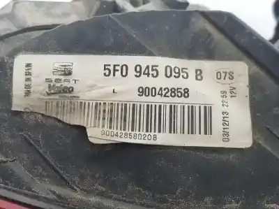 Second-hand car spare part left tailgate light for seat leon (5f1) 1.6 tdi oem iam references 5f0945095b  5f0945095b