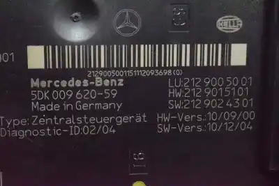 Pezzo di ricambio per auto di seconda mano scatola relè/fusibili per clase c clase e lim. 2.1 cdi riferimenti oem iam a2129005001  a2129005001
