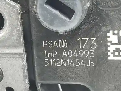 Автозапчастина б/у замок дверей заднього лівого для peugeot 308 confort посилання на oem iam 9800617380  9800617380