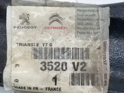 Автозапчастина б/у передній лівий нижний рычаг підвіски для peugeot 308 confort посилання на oem iam 1643188780  1643188780