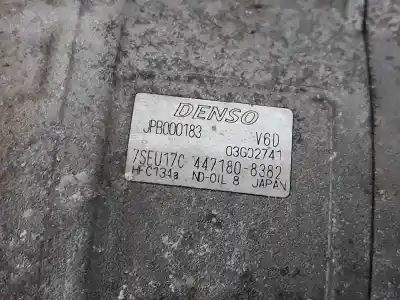 Автозапчасти б/у компрессор кондиционера воздуха за land rover range rover sport i (l320) 2.7 d 4x4 ссылки oem iam jpb000183  yle500400