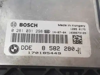 Pièce détachée automobile d'occasion calculateur moteur ecu pour bmw serie 1 berlina 5p (f20) 2.0 116d références oem iam 13618576341  dde8582280