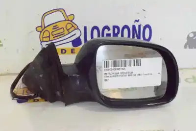 Peça sobressalente para automóvel em segunda mão espelho retrovisor direito por volkswagen passat berlina (3b3) 1.9 tdi referências oem iam 3b1857508f 3b1857508f azul 