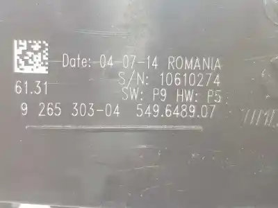 Pièce détachée automobile d'occasion commutateur d'éclairage pour bmw serie 1 berlina 5p (f20) 2.0 116d références oem iam 61319265303  61316847512