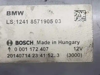 Pièce détachée automobile d'occasion démarreur de voiture pour bmw serie 1 berlina 5p (f20) 2.0 116d références oem iam 12418581100  12418571905