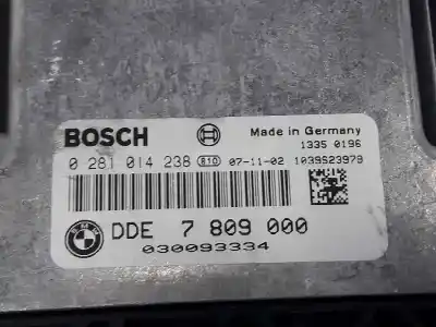 Second-hand car spare part ecu engine control for bmw 3 coupé (e92) 320 d oem iam references 13617809000  13617809000