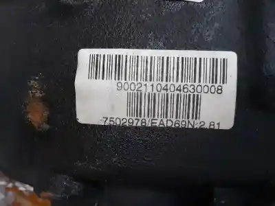 Pezzo di ricambio per auto di seconda mano differenziale posteriore per bmw 7 (e65, e66, e67) 730 d riferimenti oem iam 7502978  33107502979