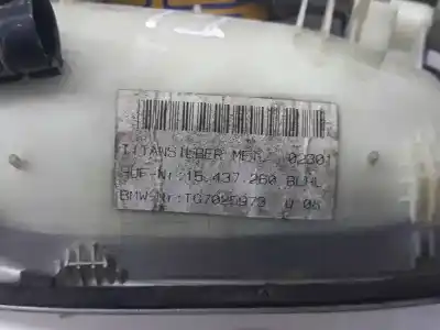 Second-hand car spare part exterior left rear door handle for bmw 7 (e65, e66, e67) 730 d oem iam references 51217191891  