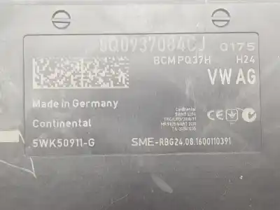 Автозапчасти б/у электронный модуль за seat leon (5f1) reference ссылки oem iam 5q0937084cj  5q0937084cj