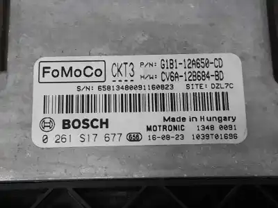 Автозапчасти б/у блок управления двигателем за ford fiesta vi (cb1, ccn) 1.0 sport ссылки oem iam g1b112a650cd  0261s17677