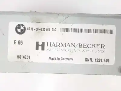 Автозапчастина б/у антенний підсилювач для bmw 7 (e65, e66, e67) 745 i, li посилання на oem iam 65126920461  65126920461