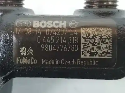 Автозапчасти б/у рампа инжектора за citroen c4 picasso ii 1.6 bluehdi 120 ссылки oem iam 9804776780  0445214318