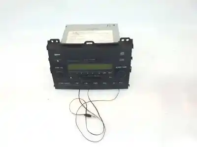 İkinci el araba yedek parçası SES SISTEMI / RADYO CD için TOYOTA LAND CRUISER (J12)  OEM IAM referansları 8612060510  8612060510