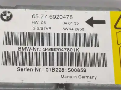 Second-hand car spare part sensor for bmw 7 (e65, e66, e67) 745 i, li oem iam references 65776920478  65776920478