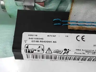 Pièce détachée automobile d'occasion airbag de toit avant droit pour ford edge 2.0 tdci bi-turbo références oem iam gt4br042d94ag  34210304g
