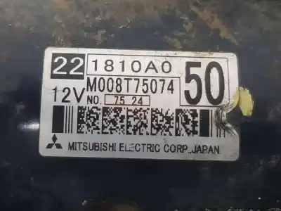 Peça sobressalente para automóvel em segunda mão motor de arranque por mitsubishi montero (v80/v90) 3.2 di-d intense referências oem iam 1810a050  1810a050