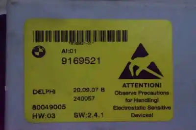 Second-hand car spare part electronic module for bmw 5 touring (e61) 520 d oem iam references 9169521  