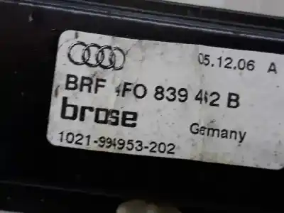 Автозапчастина б/у регулятор скла заднього правого для audi a6 c6 (4f2) 2.7 tdi посилання на oem iam 4f0839462b  4f0839462b