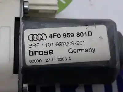 Автозапчасти б/у мотор переднего левого стекла за audi a6 c6 (4f2) 2.7 tdi ссылки oem iam 4f0959801d  4f0959801d