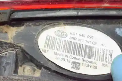 Автозапчасти б/у правый задний фонарь в двери за seat toledo iv (kg3) 1.6 tdi ссылки oem iam 6jh945094  6jh945094a Автозапчасти б/у правый задний фонарь в двери за seat toledo iv (kg3) 1.6 tdi ссылки oem iam 6jh945094  6jh945094a