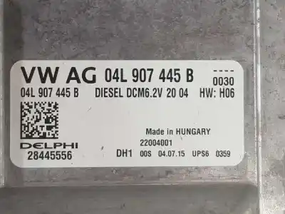 Автозапчасти б/у блок управления двигателем за seat leon (5f1) 1.6 tdi ссылки oem iam 04l907445b  04l907445b