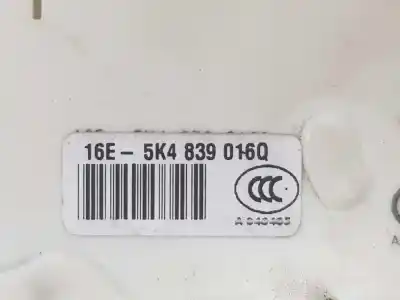 Автозапчасти б/у замок задней правой двери за seat leon (5f1) 1.6 tdi ссылки oem iam 5k4839016q  5k4839016q