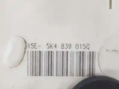 Автозапчасти б/у замок задней левой двери за seat leon (5f1) 1.6 tdi ссылки oem iam 5k4839015q  5k4839015q