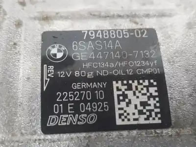 Автозапчасти б/у компрессор кондиционера воздуха за bmw x3 (g01, f97) sdrive 18 d ссылки oem iam 7948805  64527948805