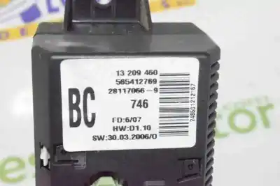 Second-hand car spare part multifunction display for opel corsa d corsavan oem iam references 13452422  13209460