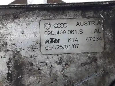 Автозапчастина б/у радіатор коробки коробки передач для volkswagen golf plus v (5m1, 521) 2.0 tdi 16v посилання на oem iam 02e409061b  02e409061b Автозапчастина б/у радіатор коробки коробки передач для volkswagen golf plus v (5m1, 521) 2.0 tdi 16v посилання на oem iam 02e409061b  02e409061b