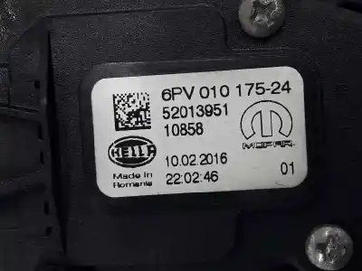 Автозапчастина б/у педальний потенціометр для opel combo furgoneta/monovolumen (x12) 1.6 cdti (b05) посилання на oem iam 52013951  6pv01017524