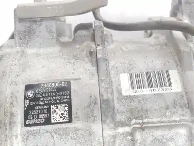 Автозапчасти б/у компрессор кондиционера воздуха за bmw x3 (g01, f97) xdrive 20 d ссылки oem iam 7948805  64527948805