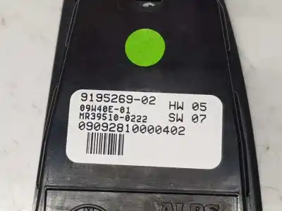 Second-hand car spare part rear left power window switch for bmw 7 (f01, f02, f03, f04) 740 d oem iam references 9195269  61319195269 Second-hand car spare part rear left power window switch for bmw 7 (f01, f02, f03, f04) 740 d oem iam references 9195269  61319195269
